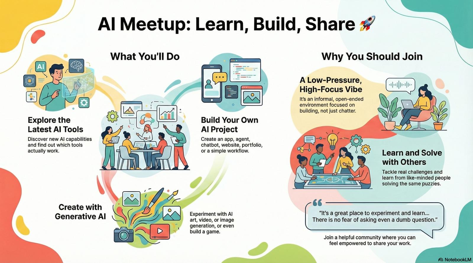 Learn, Build, Share 🚀 · Luma