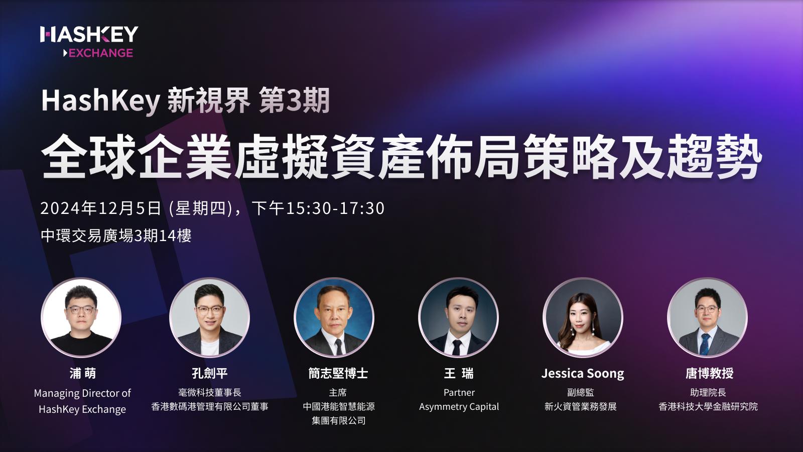 HashKey Exchange新視界第三期沙龍——全球企業虛擬資產佈局策略及趨勢· Luma