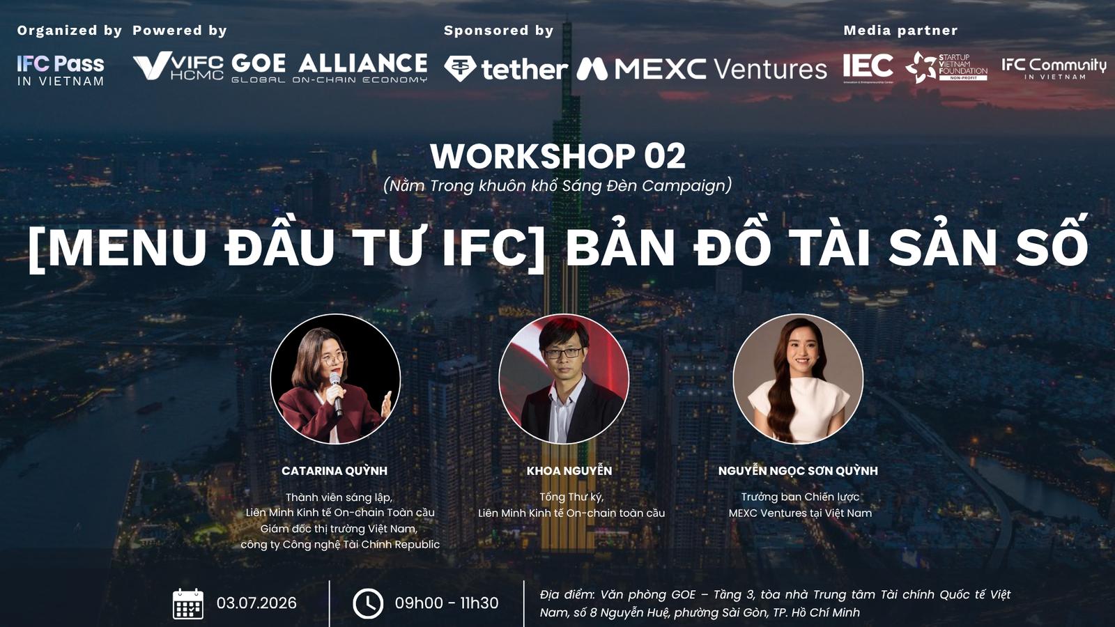Workshop 02: [Menu Đầu Tư Trong IFC] Bản Đồ Tài Sản Số · Luma