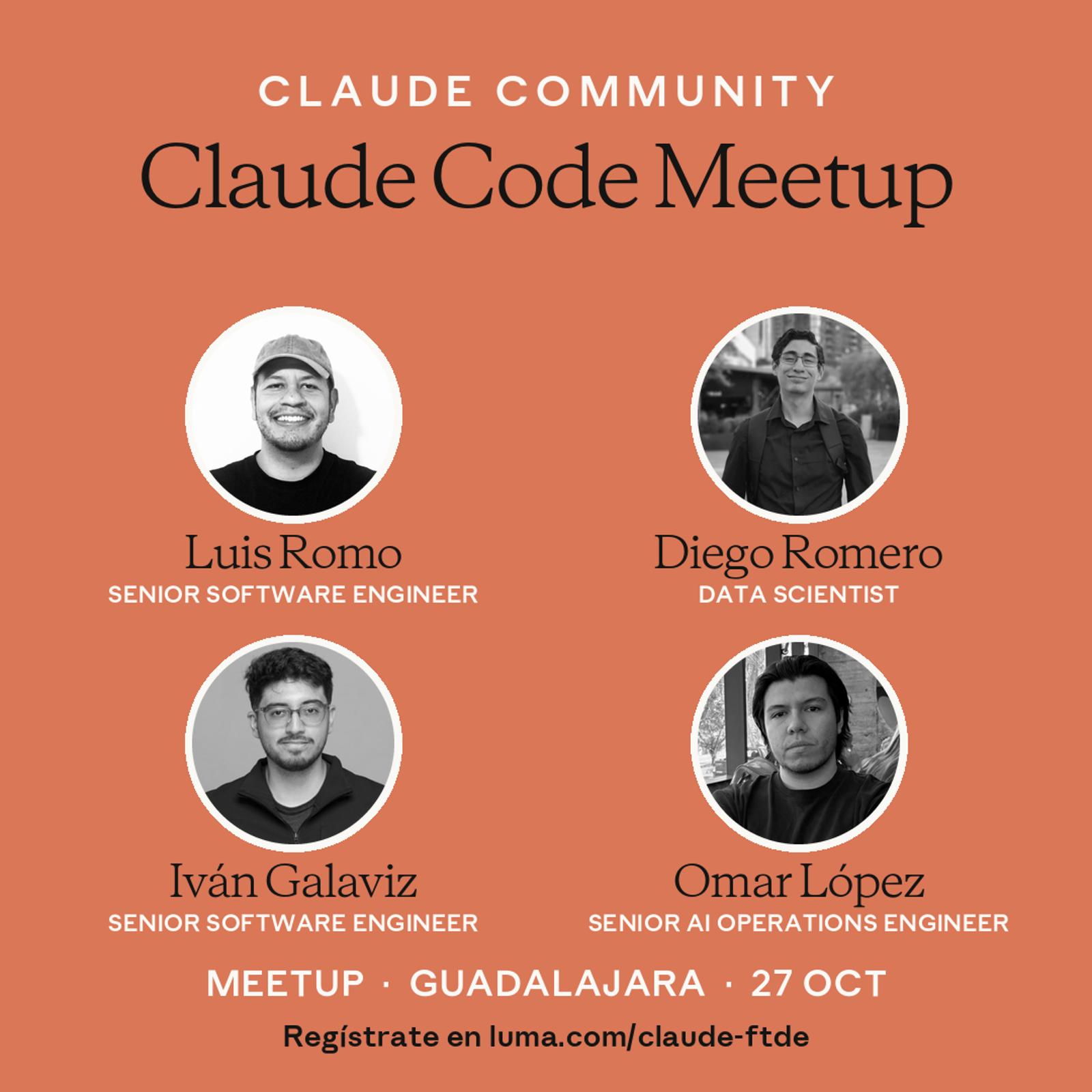 Guadalajara | Claude Code Meetup