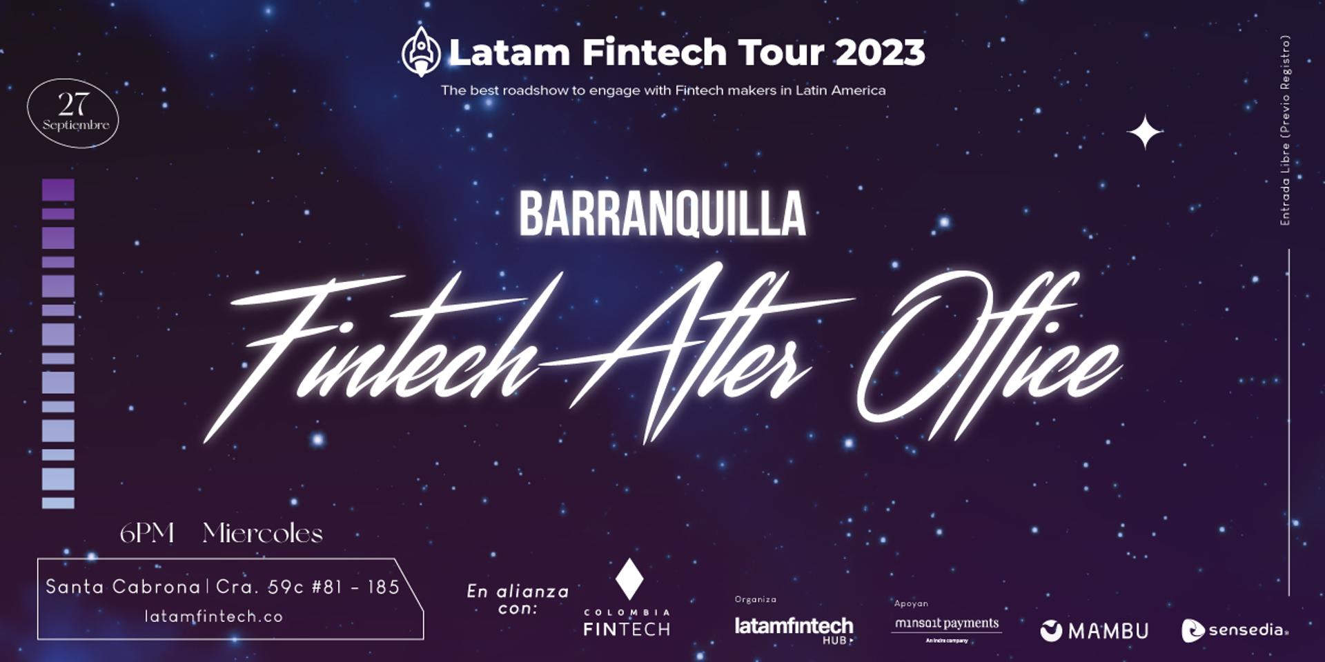 Cover Image for Barranquilla Fintech After Office 🍹🌃