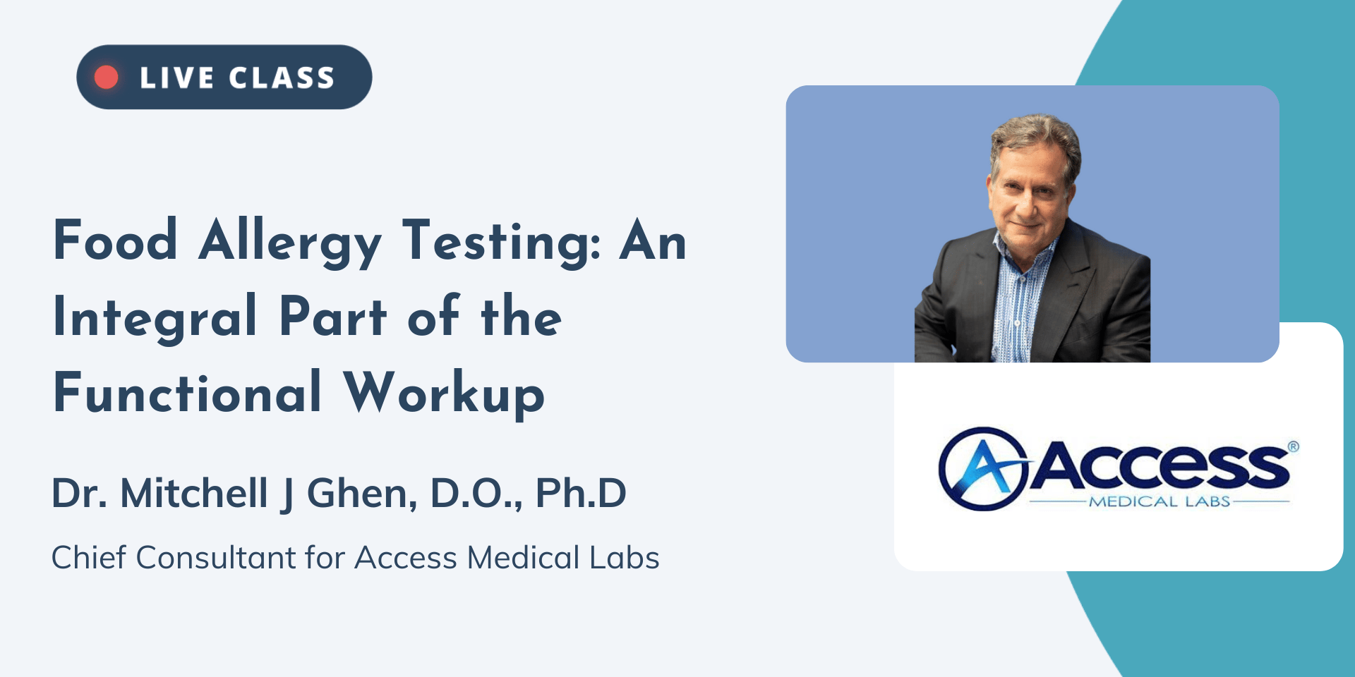 Cover Image for Food Allergy Testing: An Integral Part of the Functional Workup