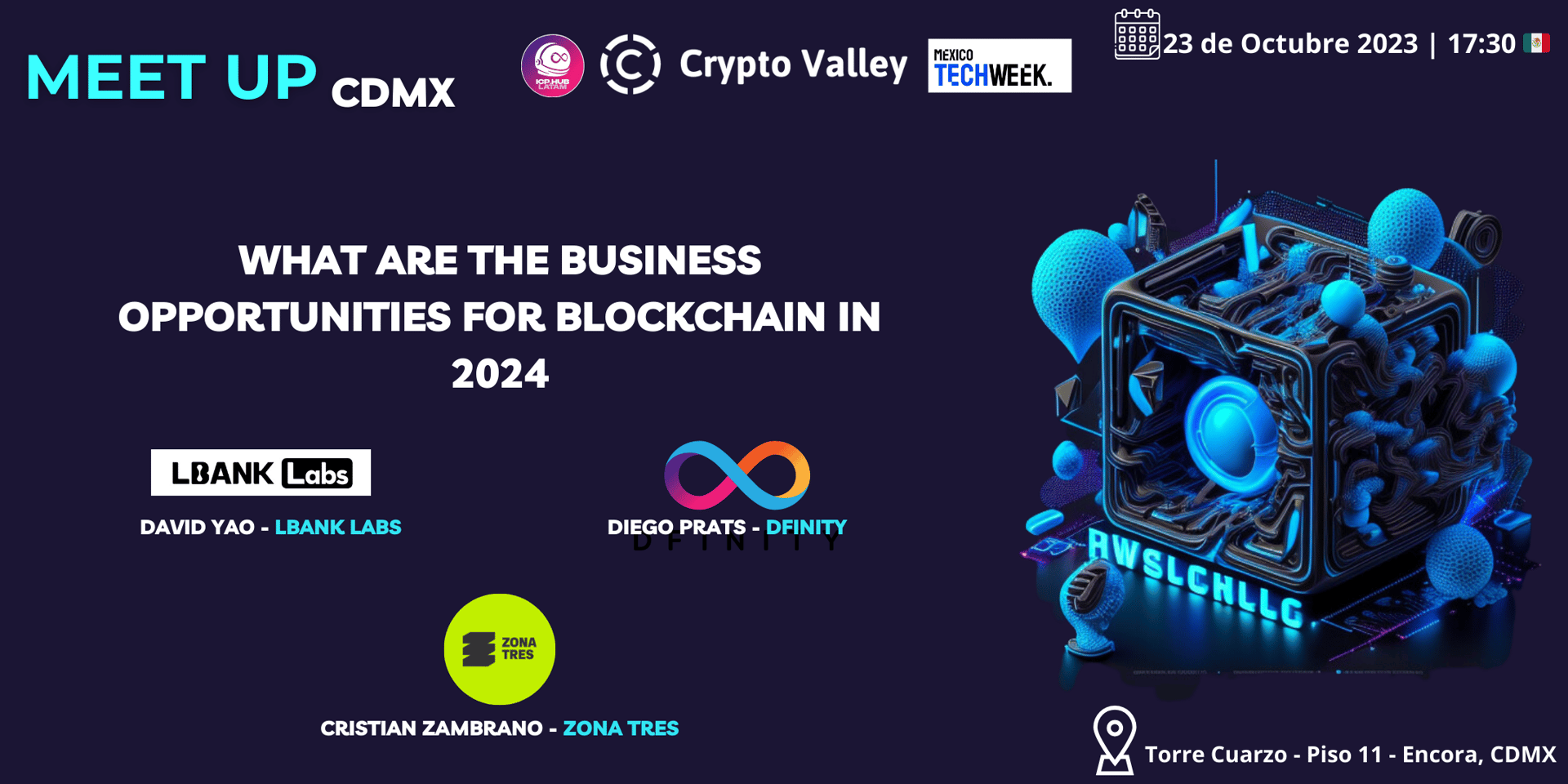 Cover Image for Meet Up Blockchain Ecosystem - CDMX