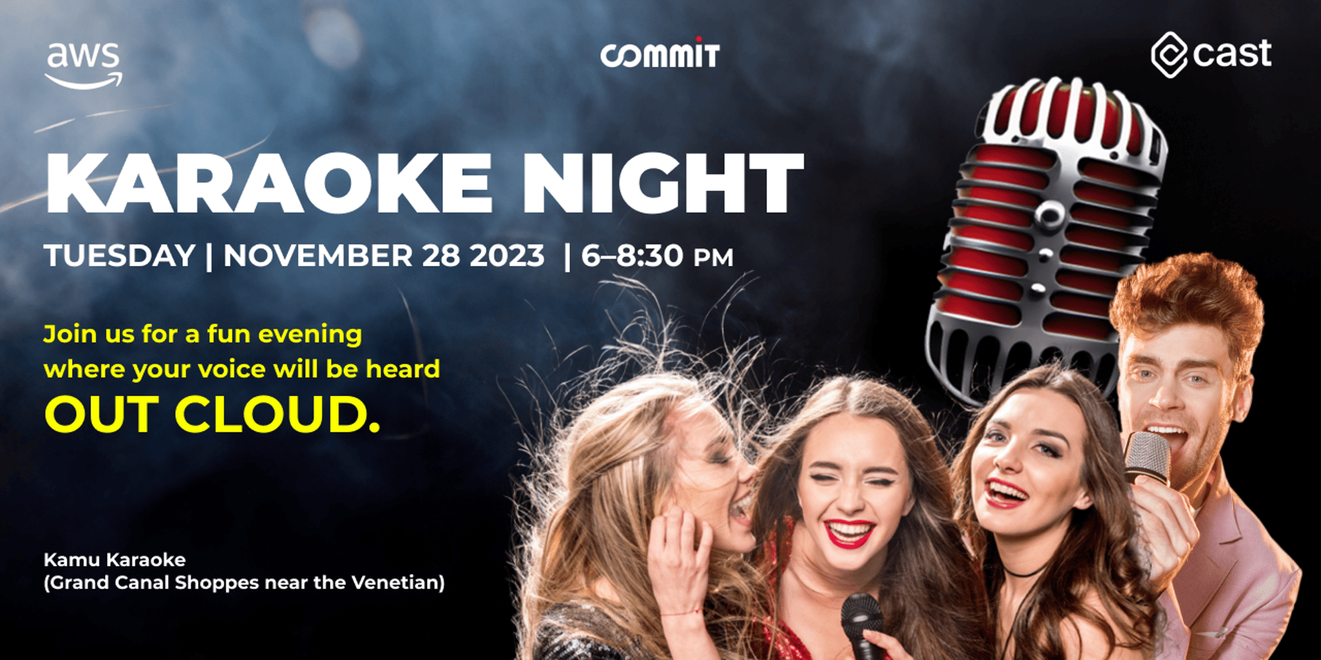 Cover Image for Commit USA and CAST AI - Karaoke Night 🎙