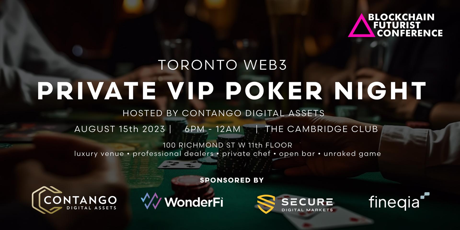 Cover Image for Futurist Private VIP Poker Night