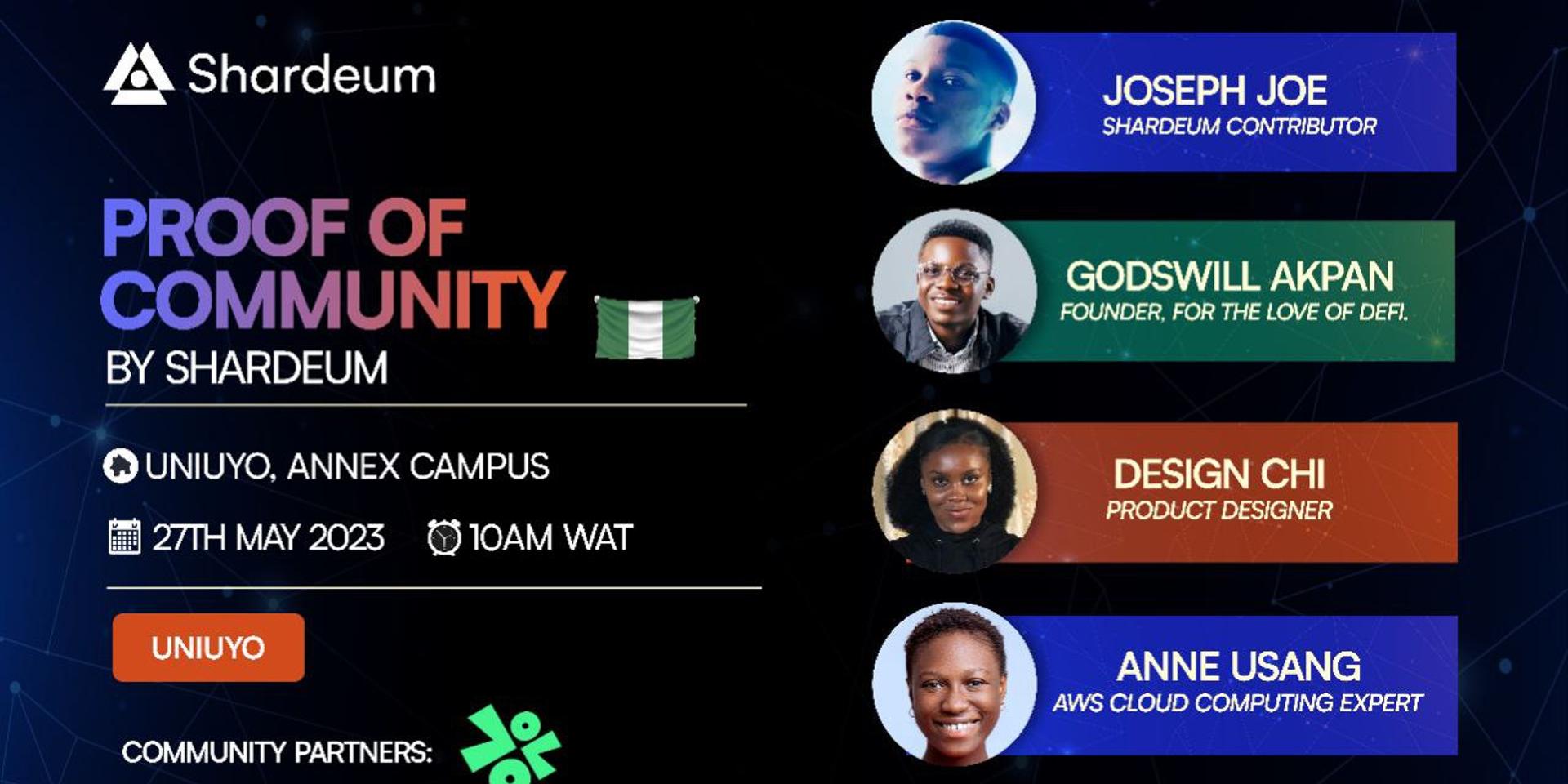 Cover Image for Shardeum Web3 Meetup @ Federal University of Uyo, Nigeria