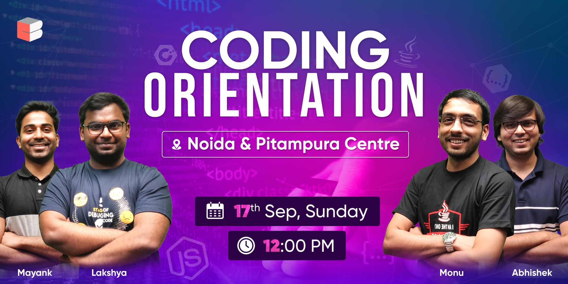 Coding Orientation Session · Luma