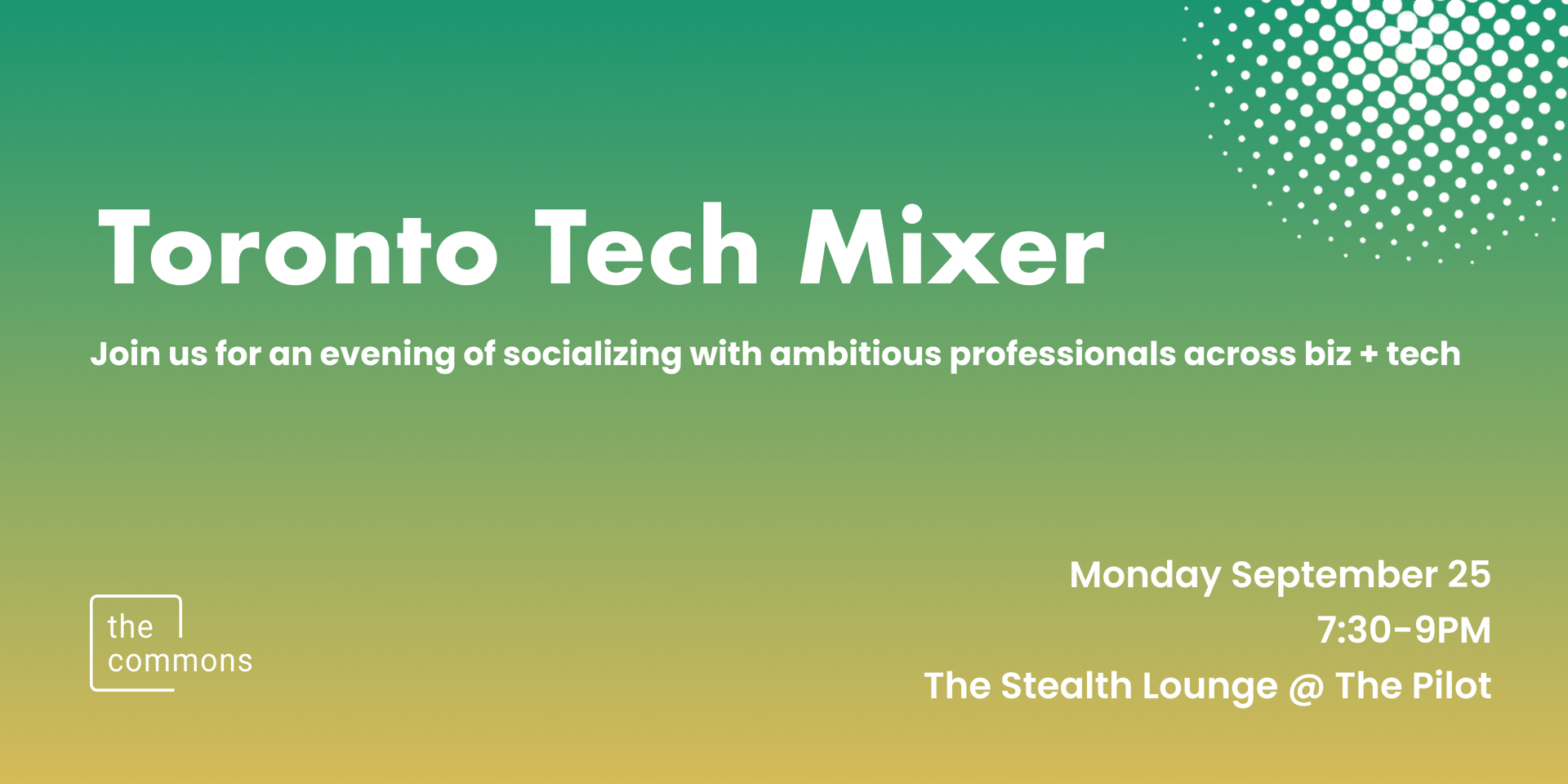 Cover Image for Toronto Tech Mixer