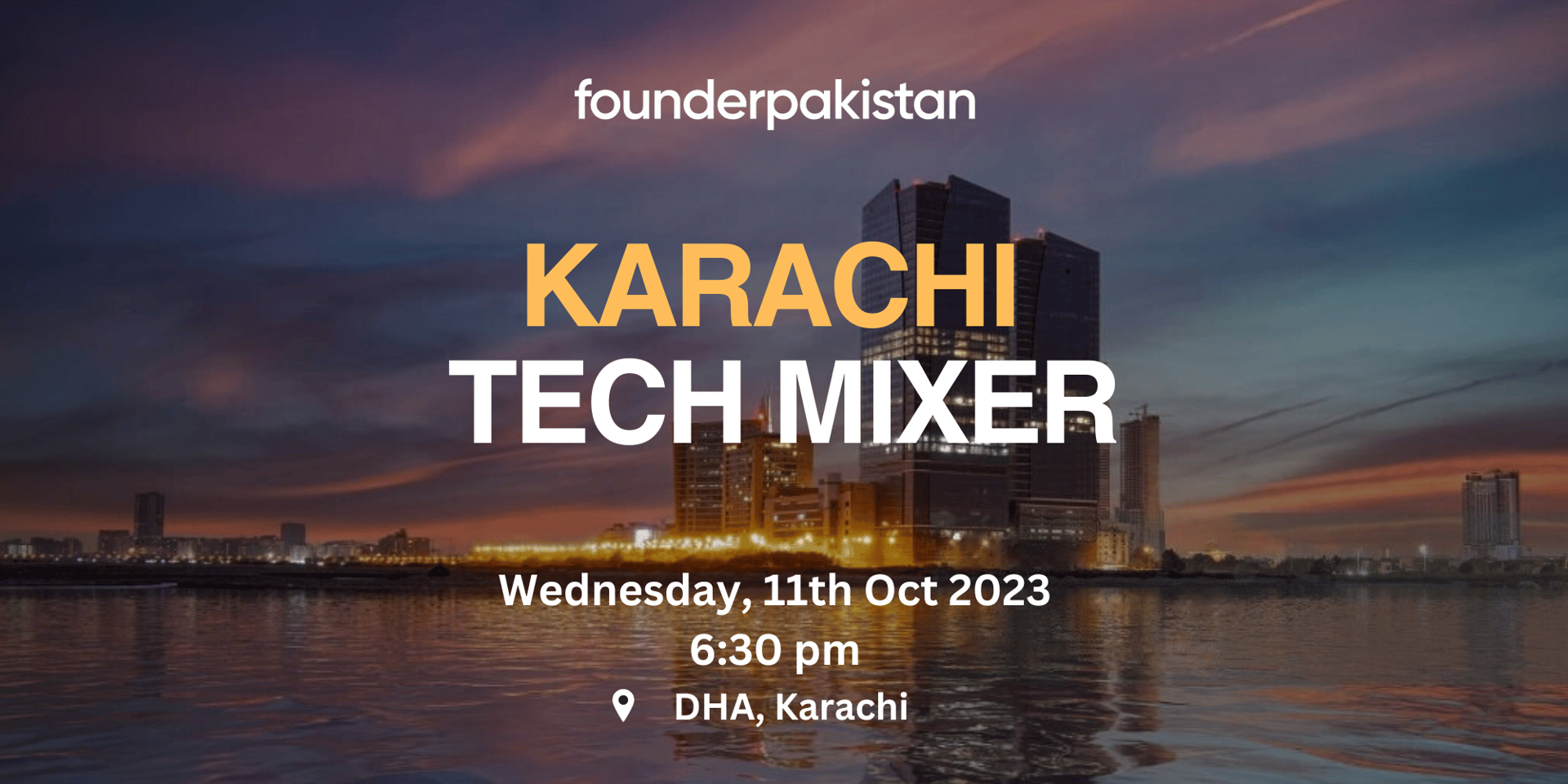 Karachi Tech Mixer · Luma