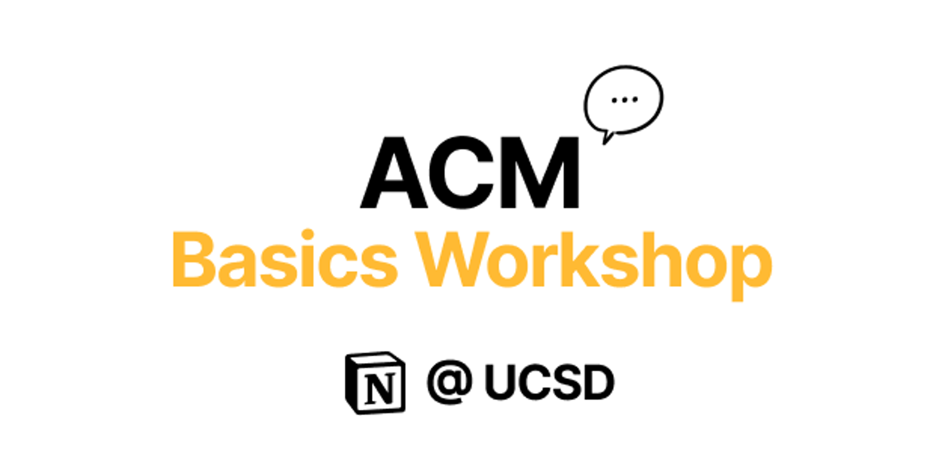 Basics with ACM UCSD · Luma