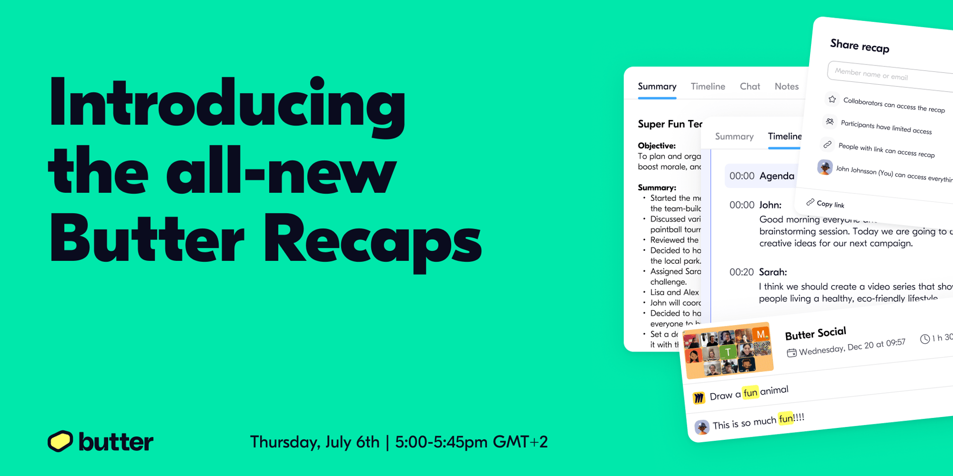 Cover Image for Introducing the all-new Butter Recaps 🔥