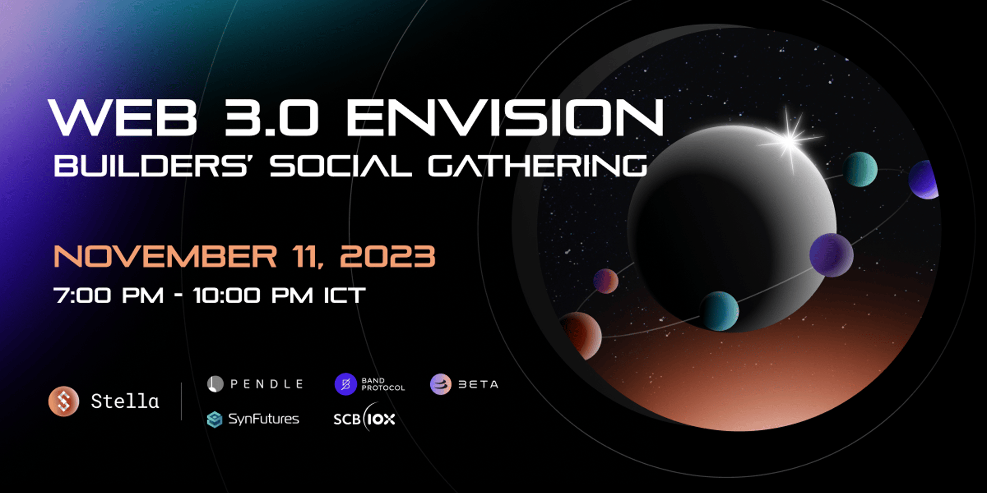 Cover Image for Web 3.0 Envision: Builders' Social Gathering