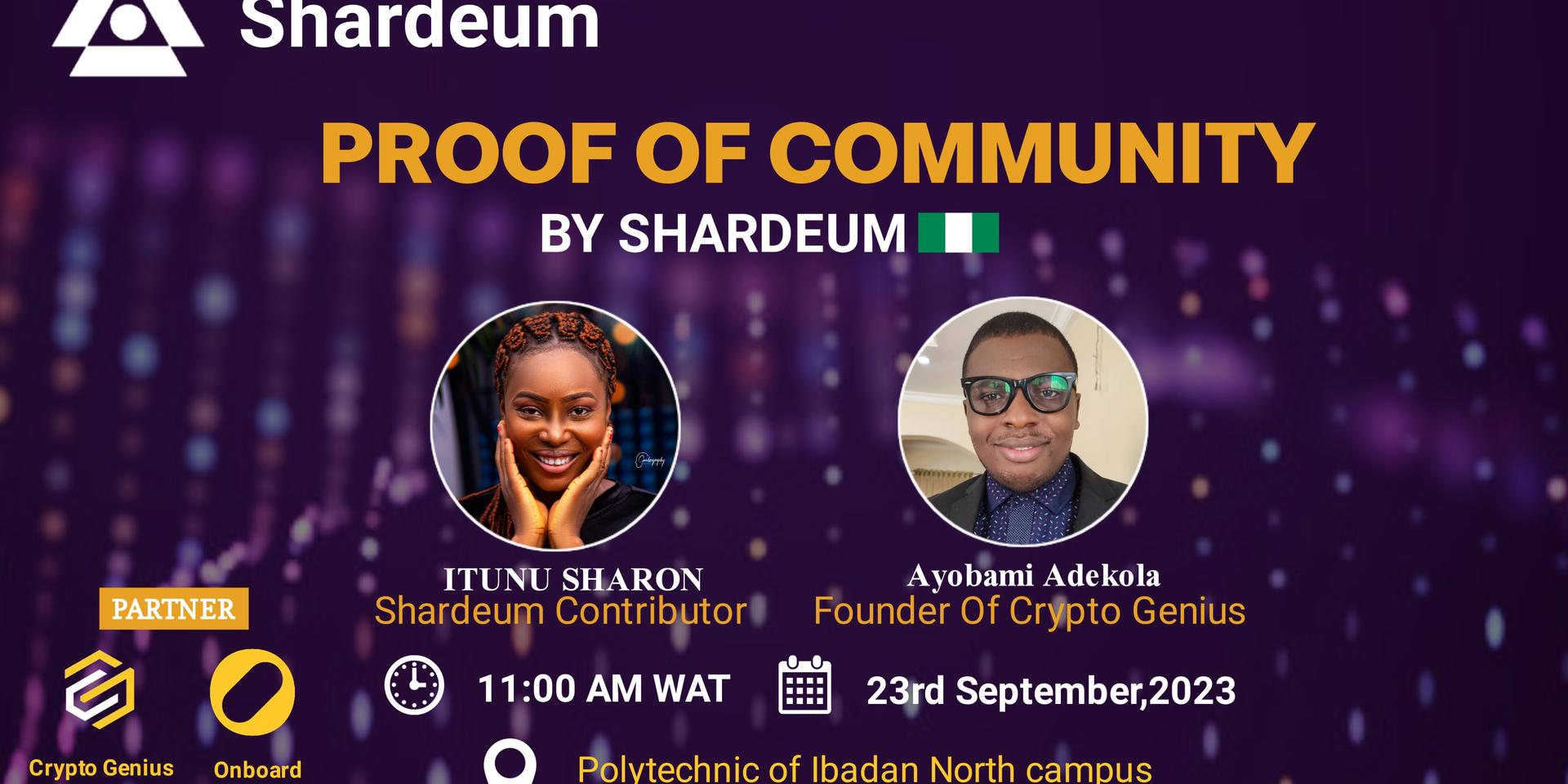 Cover Image for Shardeum Sango Ibadan Web3 Meet Up