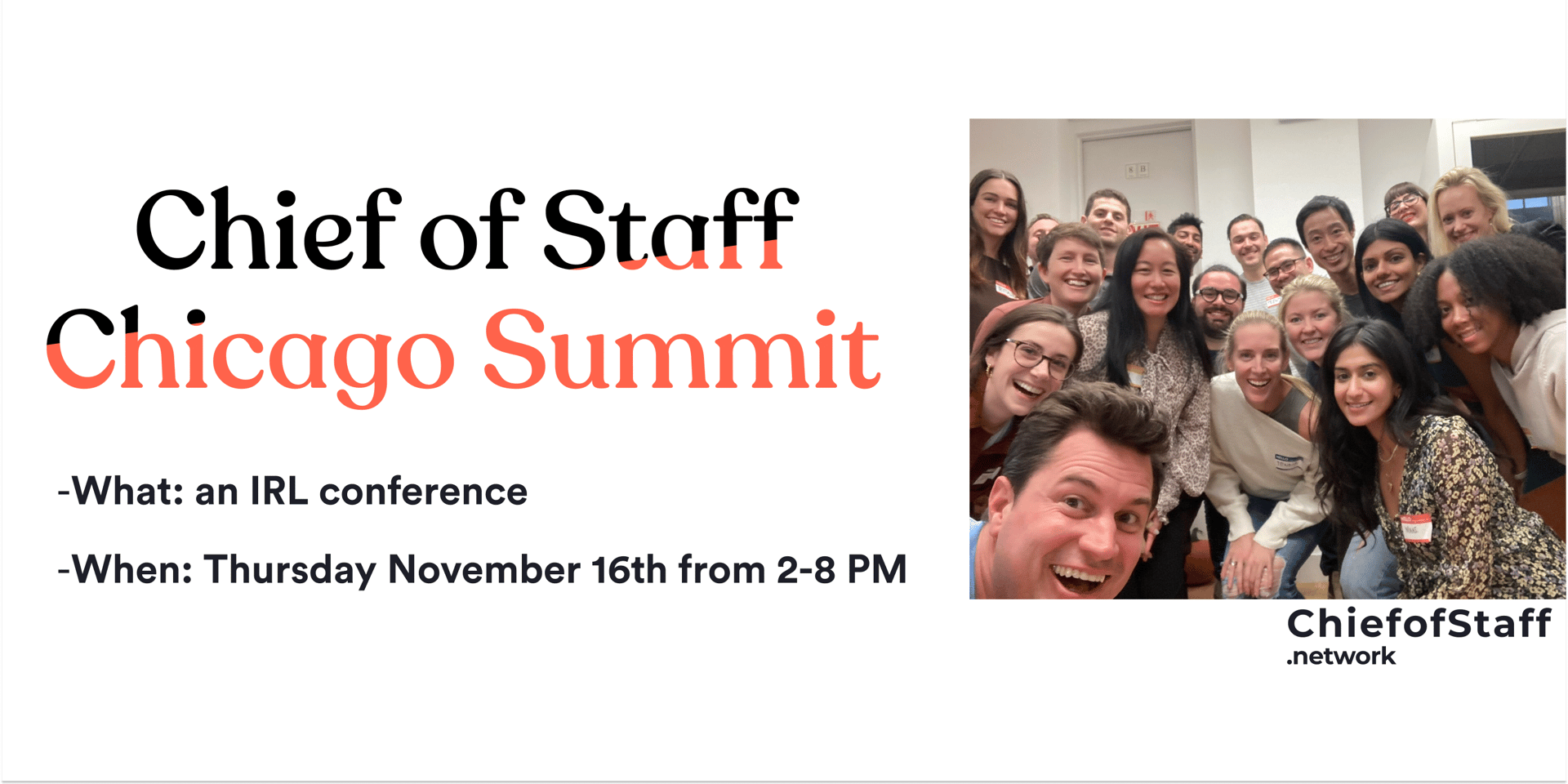 Cover Image for Chicago CoS Summit (Nov 16)