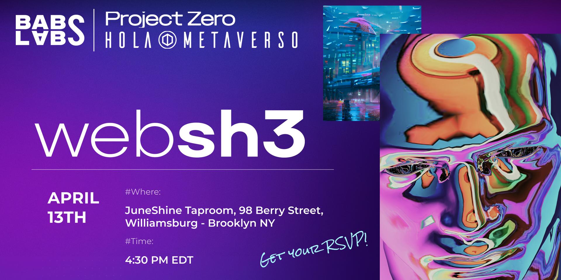 Cover Image for websh3 By Project Zero, BABs Labs & Hola Metaverso