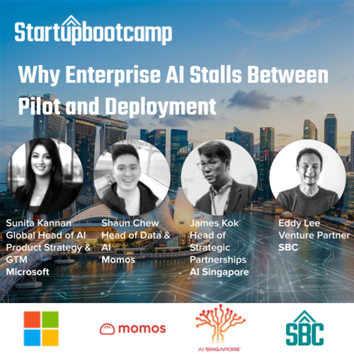 Why Enterprise AI Stalls Between Pilot and Deployment — event poster