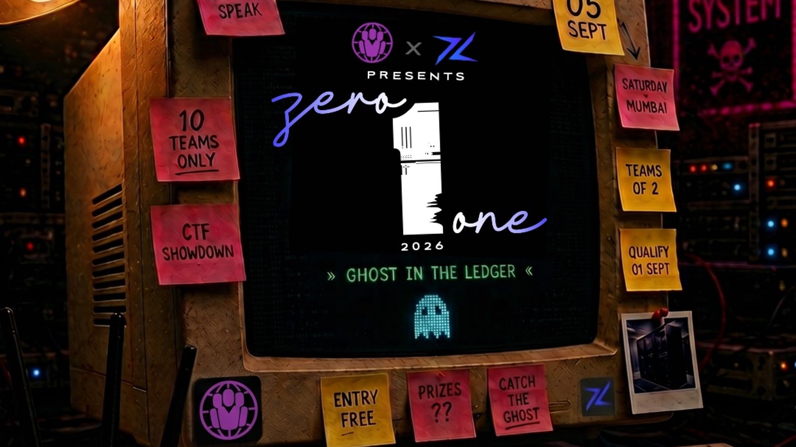 ZERO ONE: Ghost in the Ledger CTF Finals cover
