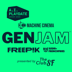 AI Playdate GenJam with Machine Cinema & Freepik