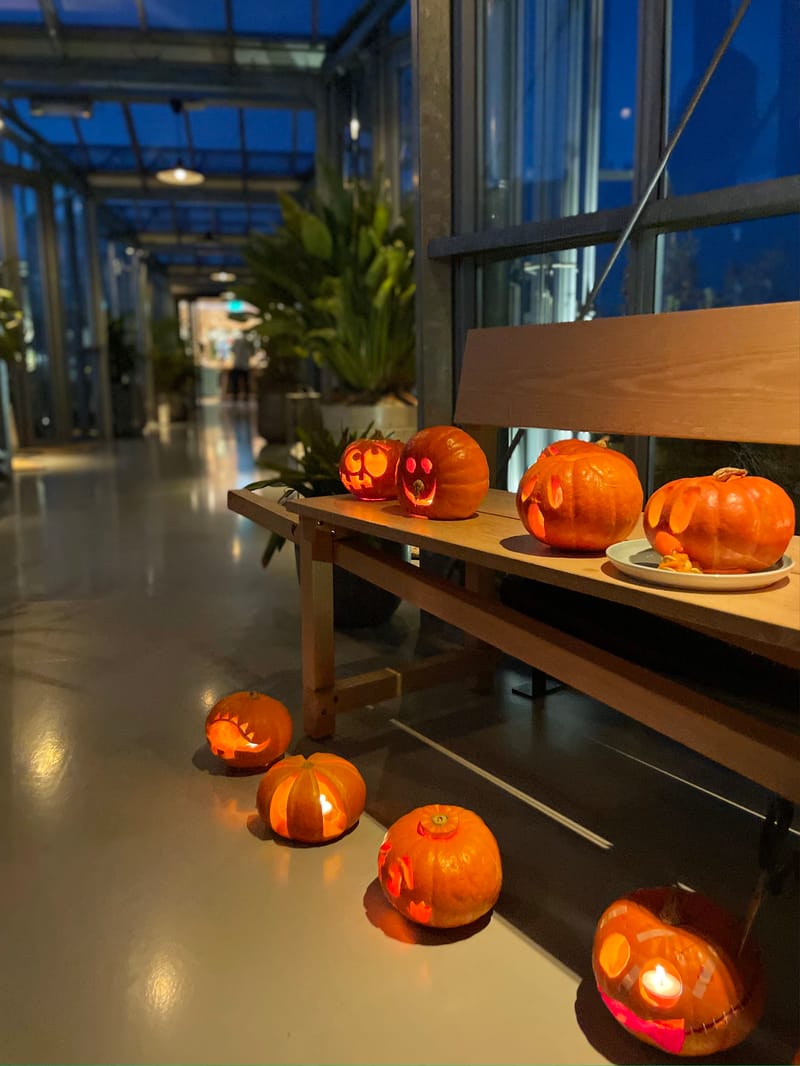 Rooftop Halloween Party with Any Weird Stuff