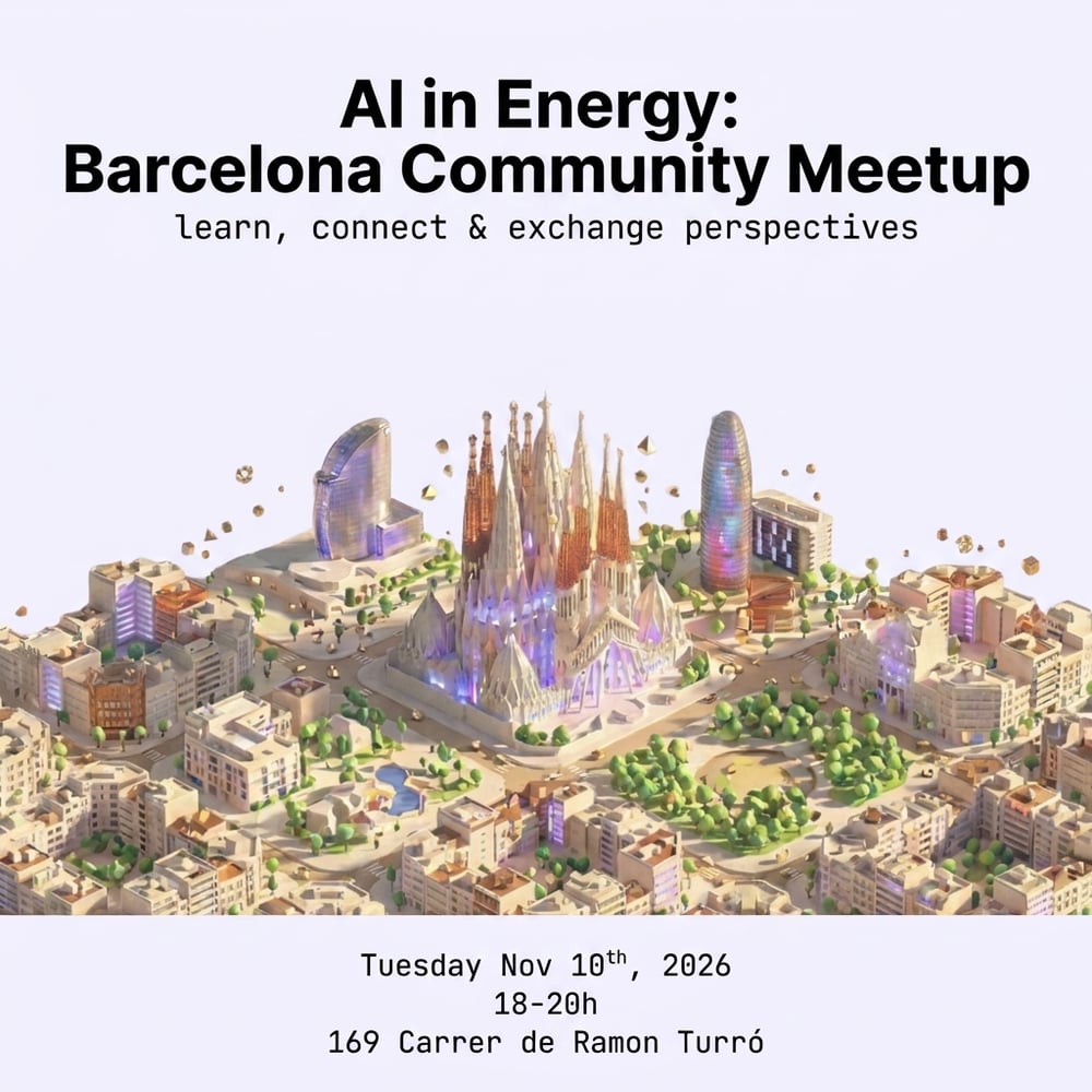 Portada de Barcelona AI in Energy Meetup #3: The Future of Agents in Energy