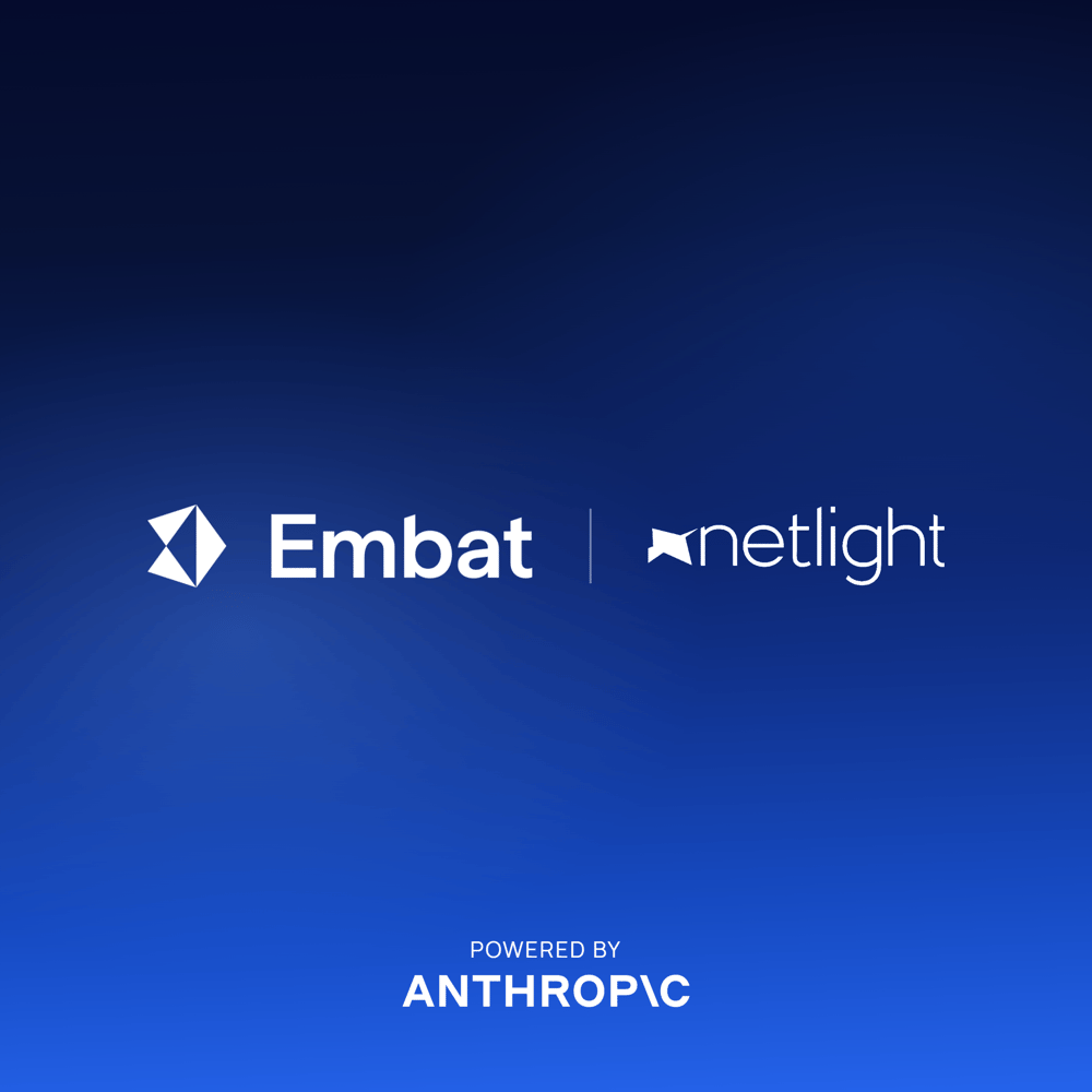 Cover of AI Builders Night by Embat & Netlight. Powered by Anthropic.