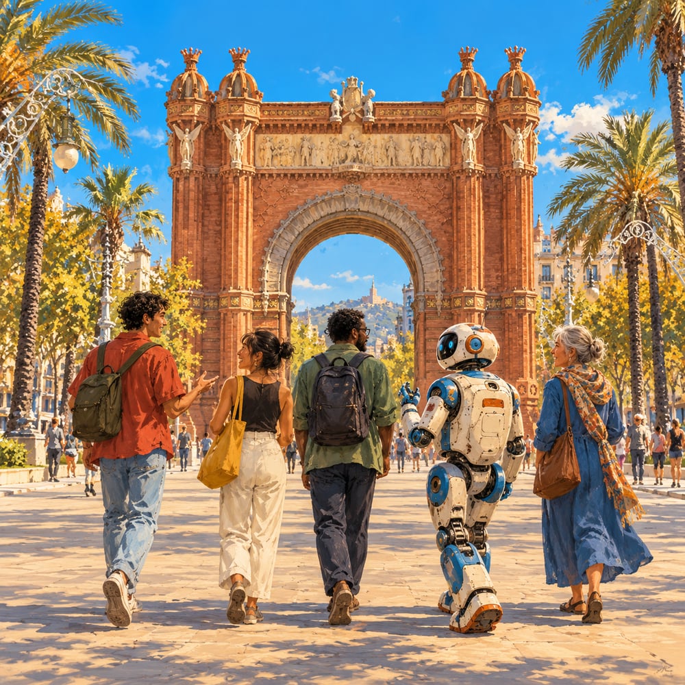 Cover of AI Socratic Barcelona - October