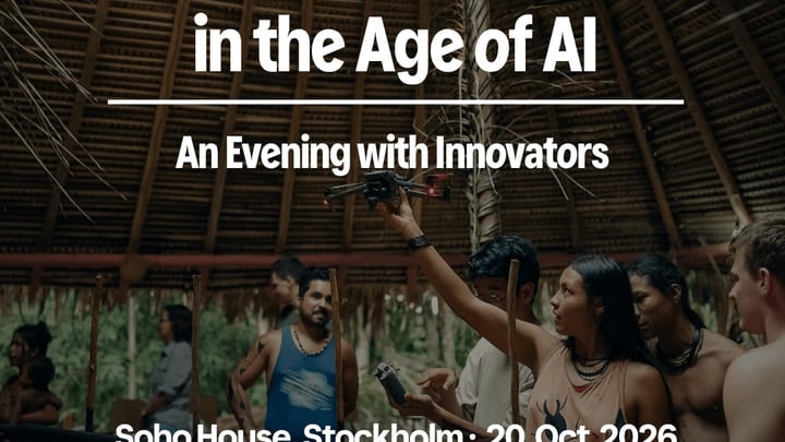 Climate Resilience in the Age of AI – An Evening with Innovators