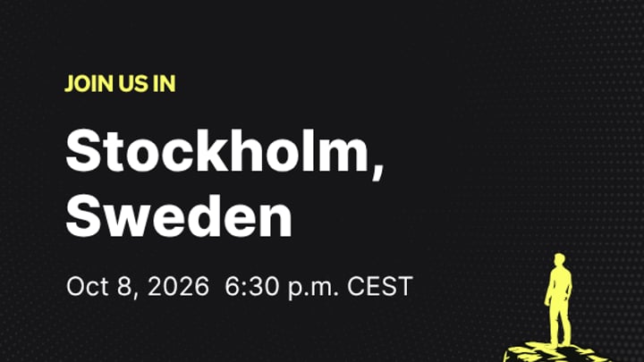 AI Builders and Databases Stockholm