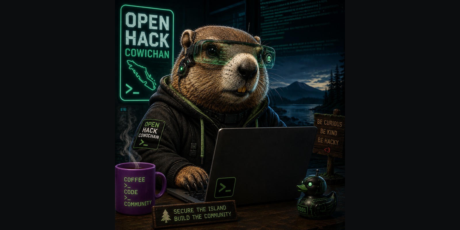 OpenHack Cowichan Valley promotional image