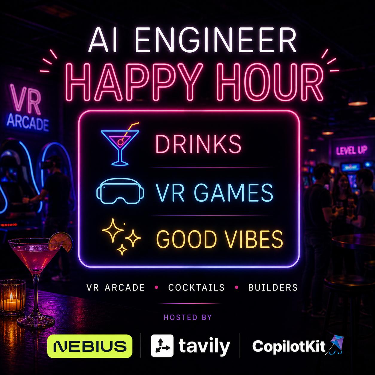 AI Engineer Happy Hour @ Sandbox VR — Tue June 30, San Francisco