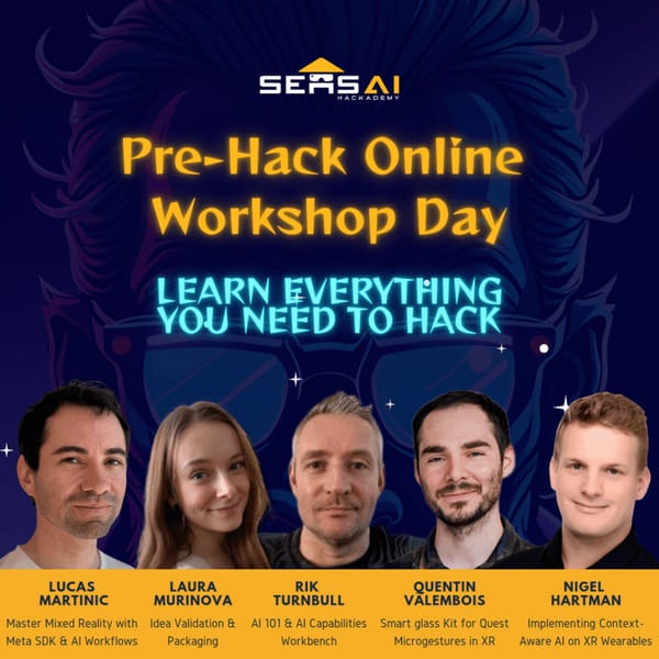 Pre-Hack Online Workshop Day (Open to Everyone) · Zoom
