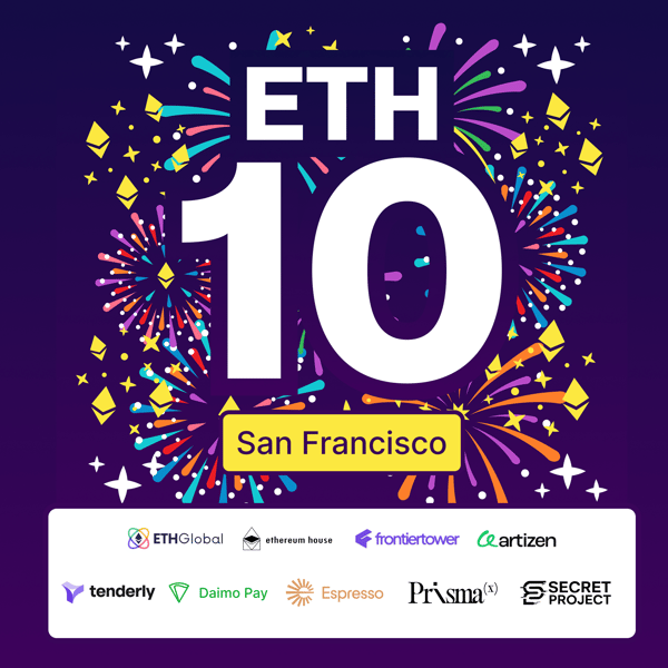 Ethereum 10Y Anniversary San Francisco