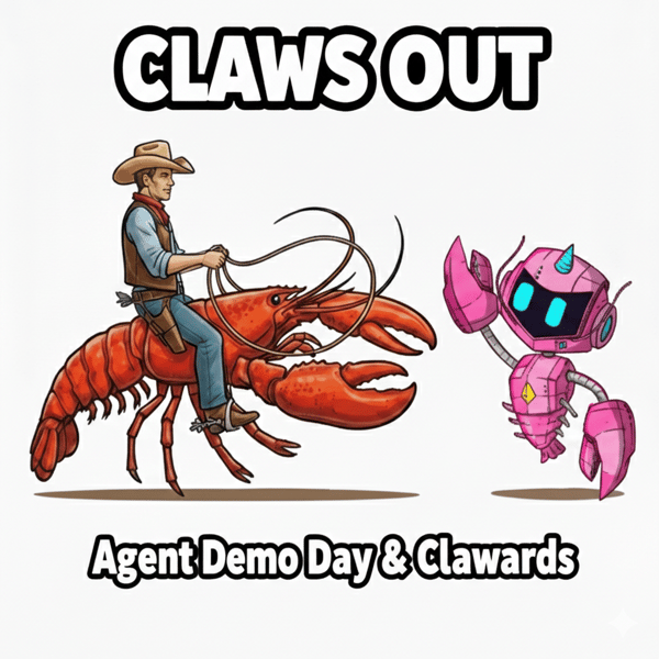 🦞Claws Out: AI Agent Awards 🦀