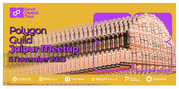 Polygon Guild Jaipur Meetup - DevX Global Tour
