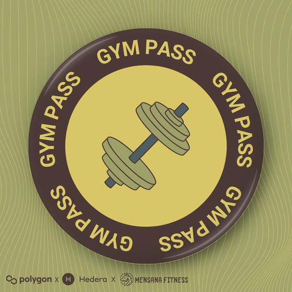 Mensana Gym Day Pass w/ Polygon x Hedera - Wednesday