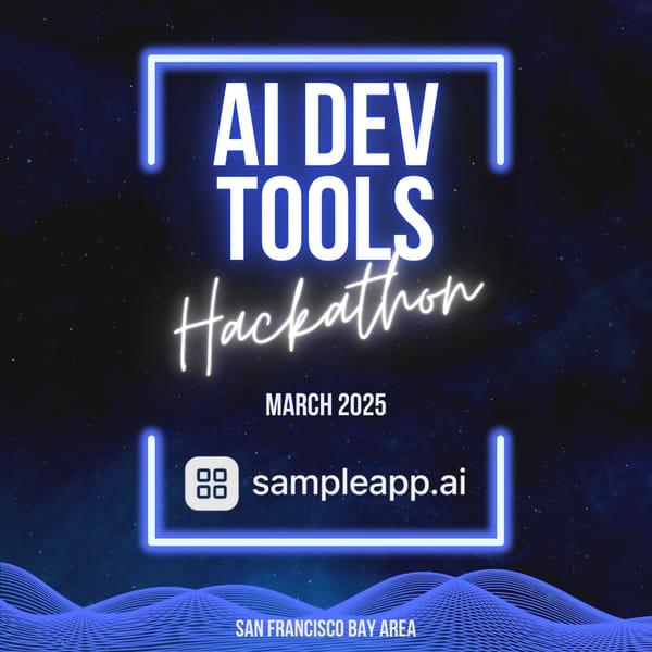Sampleapp.ai AI Hackathon @ SF