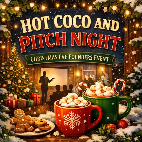 Coffee @ Cocoa Pitch Night - Open Registration