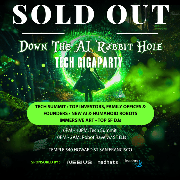 Down the AI Rabbit Hole Tech GigaParty @ Temple [Investor Panels, Pitches, Demos, DJs w/ SignalFire, Blackrock, Plug & Play]