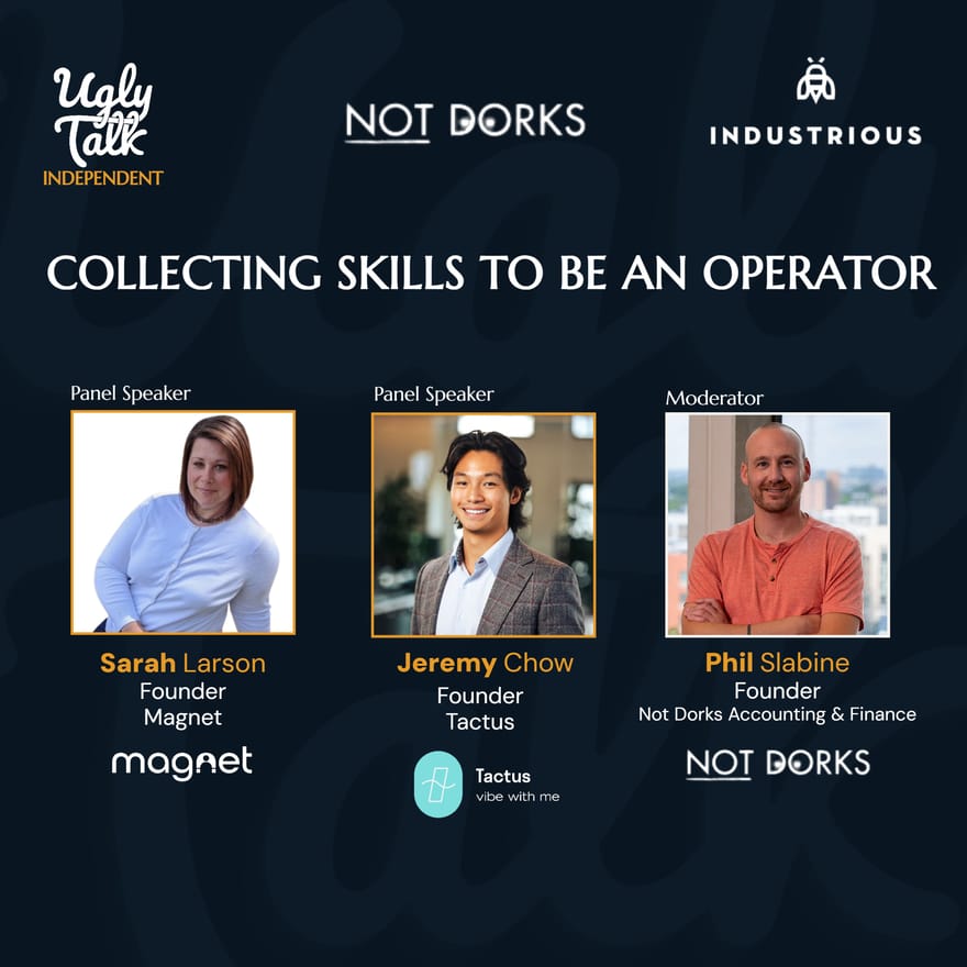 UGLY TALK: COLLECTING SKILLS TO BE AN OPERATOR