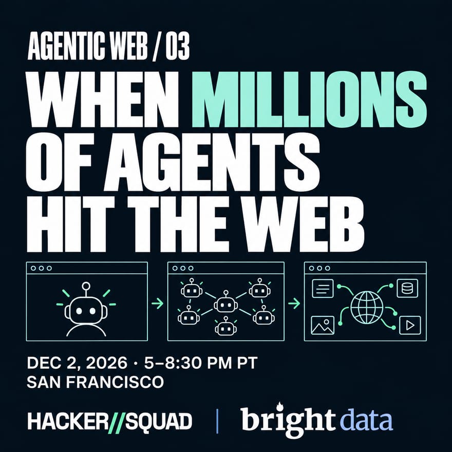 Agentic Web #03 — When Millions of Agents Hit the Web