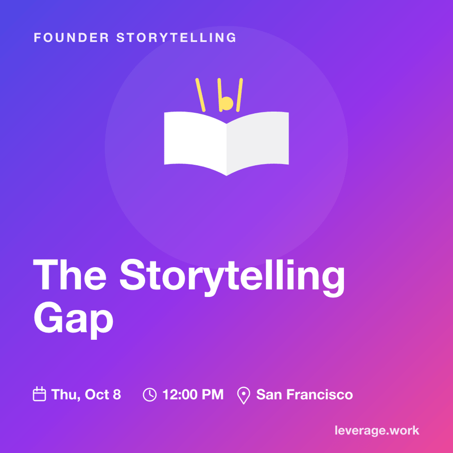 The Storytelling Gap: How US Founders Win the Room