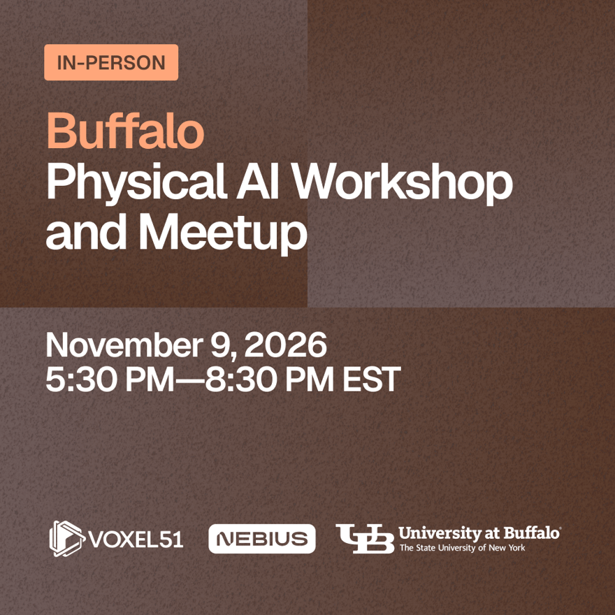 Buffalo Physical AI Workshop and Meetup