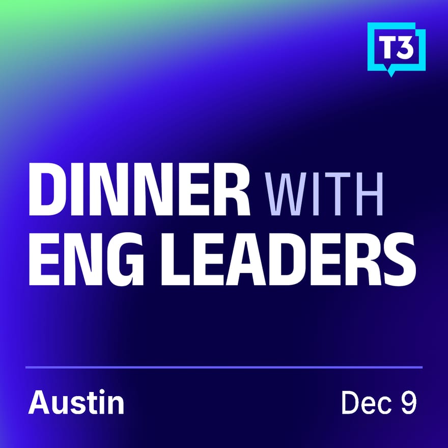Tech Leader Dinner Series - Austin (Garrison)