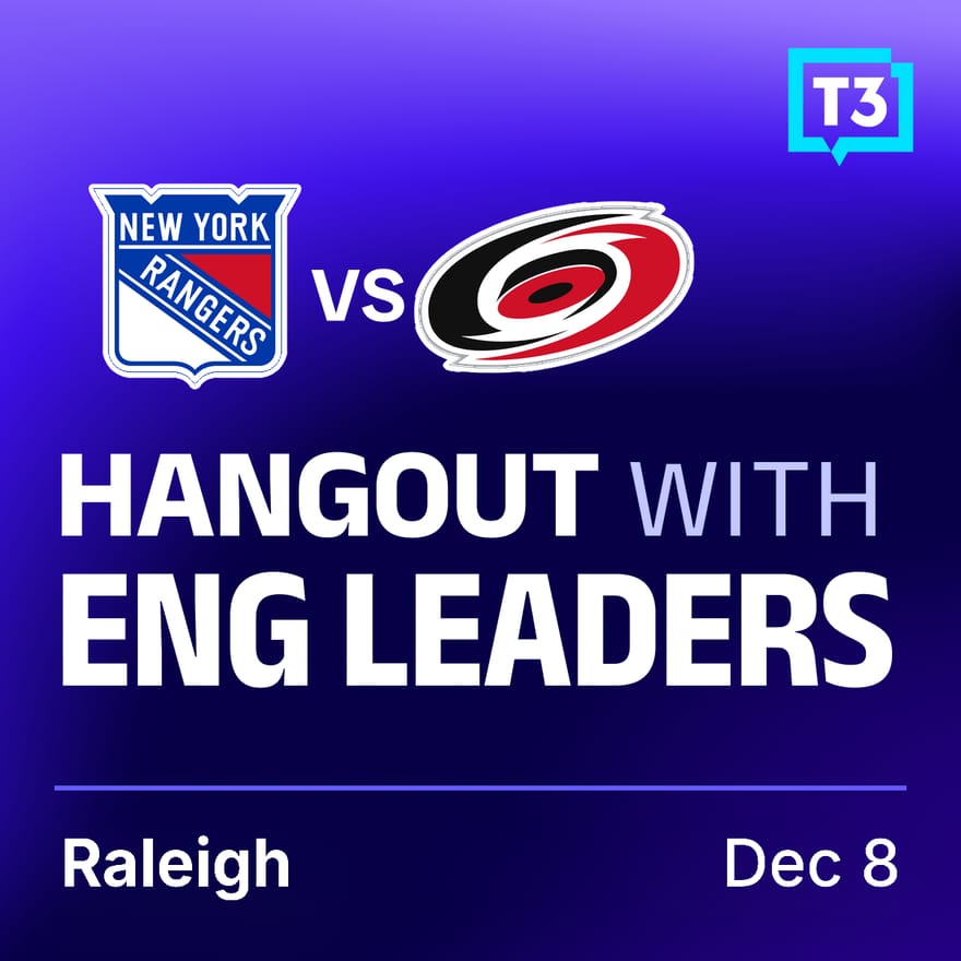 Tech Leader Premium Series - Raleigh (New York Rangers @ Carolina Hurricanes)