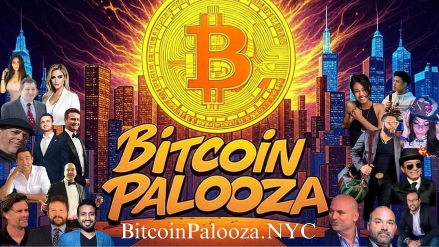 BitcoinPalooza NYC – Rock 'n' Roll Revolution Meets Bitcoin Freedom!