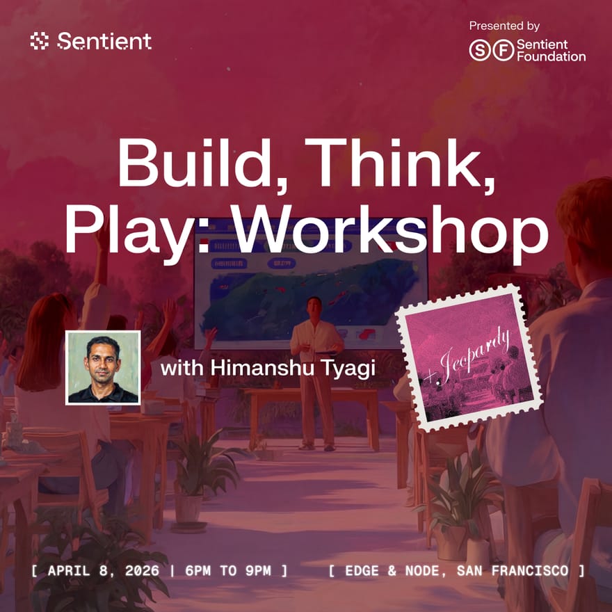 Build, Think, Play: Workshop with Himanshu Tyagi + Jeopardy