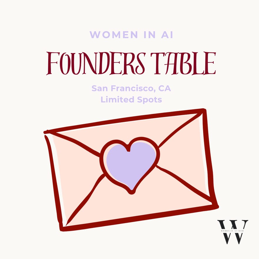 Women in AI: Founders Table