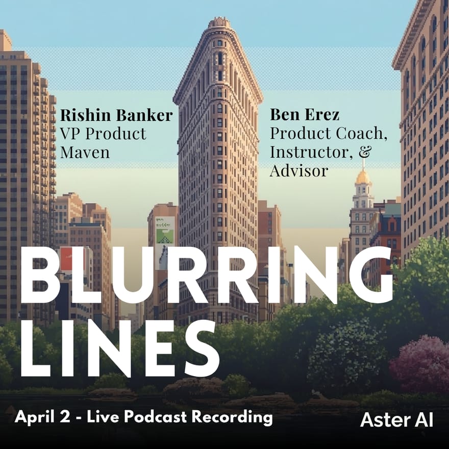 Breakfast fireside with Rishin Banker (VP Product @ Maven) - hosted by Ben Erez