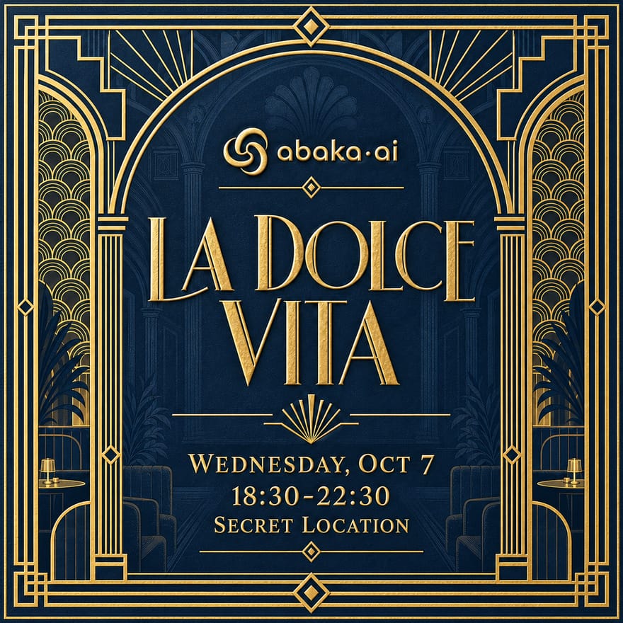 La Dolce Vita with Abaka AI @ COLM 2026