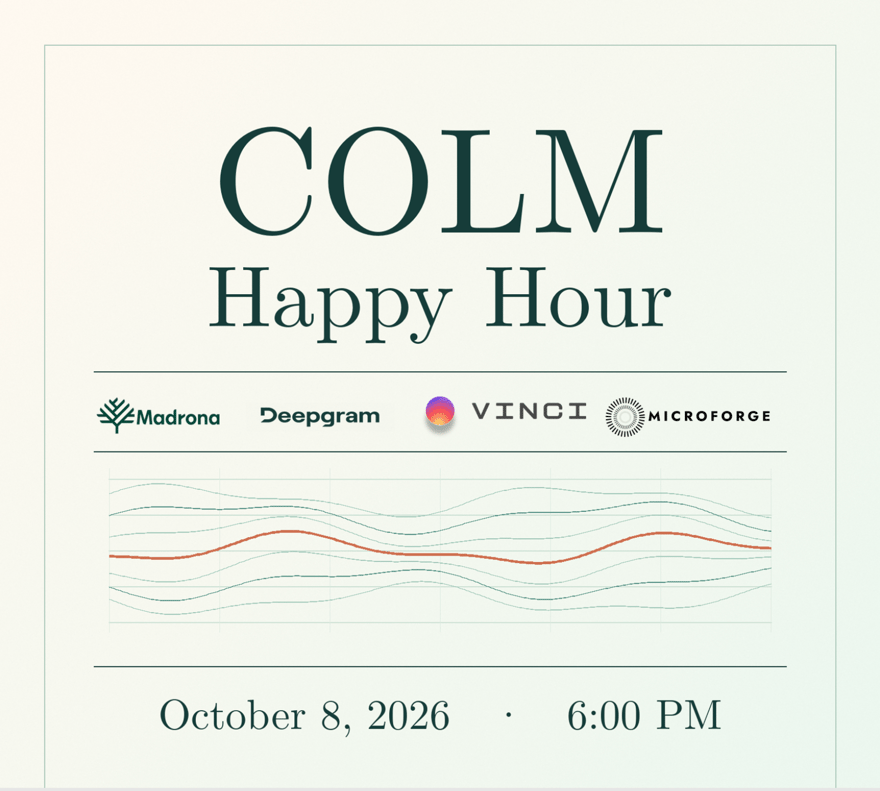 CoLM AI Research Happy Hour